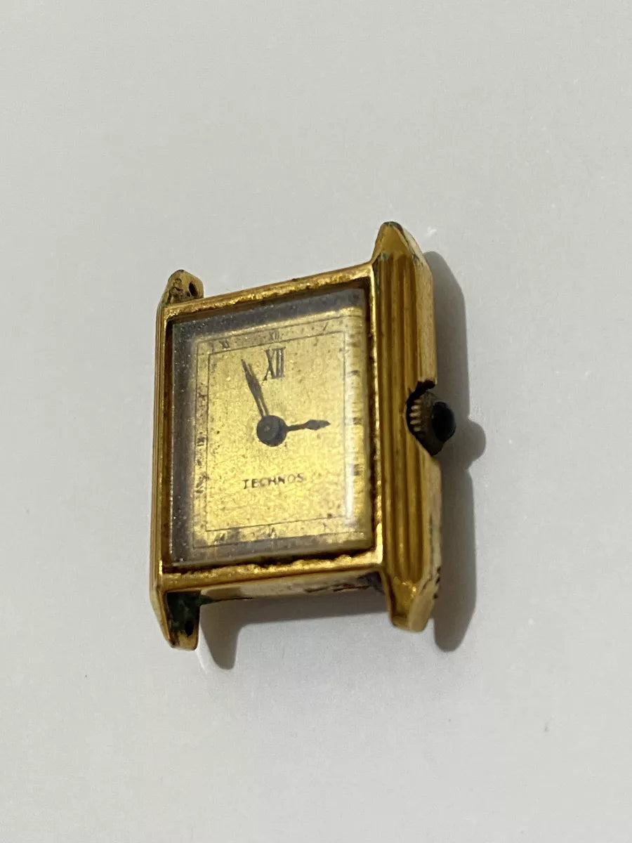 Relógio Antigo Technos Dourado