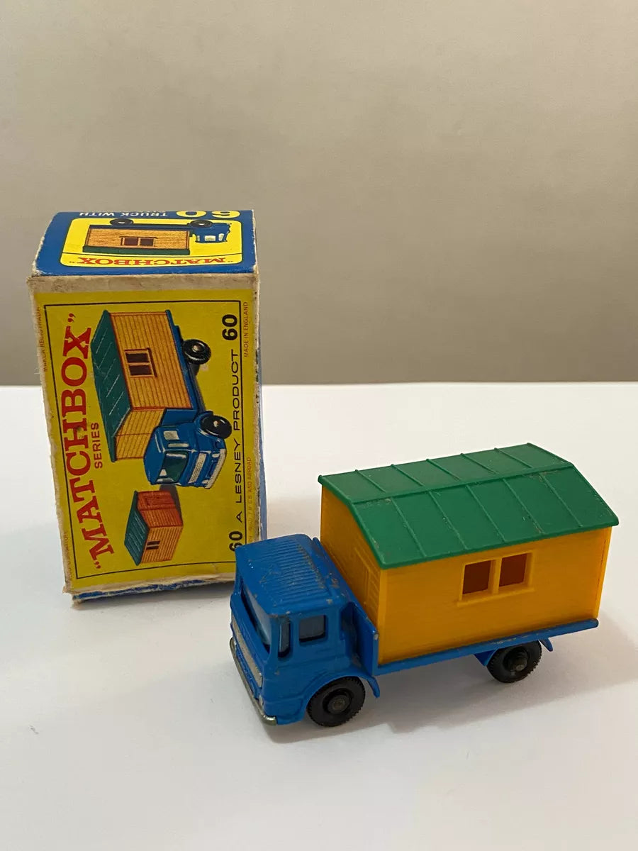 Rara Miniatura Carrinho Matchbox Truck No 60 Caminhão Amarelo