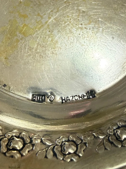 Prato Pequeno Antigo Hazorfim Em Prata 800