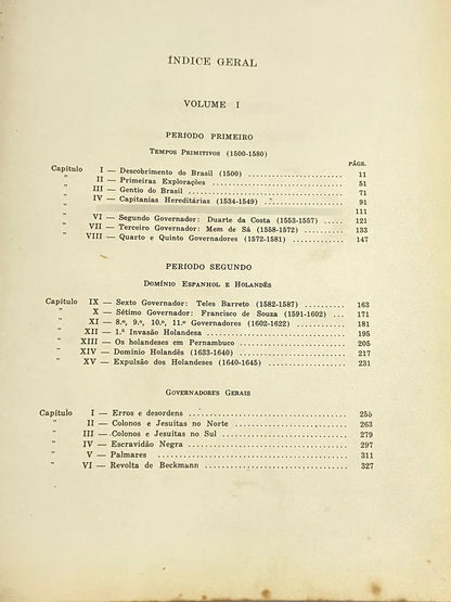 Coleção Livros História Do Brasil - Claudio M. Thomas (1967)