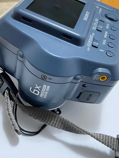 Câmera Sony Fd Mavica 1.2mp - Antiga Colecionável Prateado