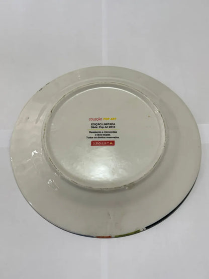 Prato Decorativo Spoleto Pop Art Marcos Aurelio 2012 Tucanos