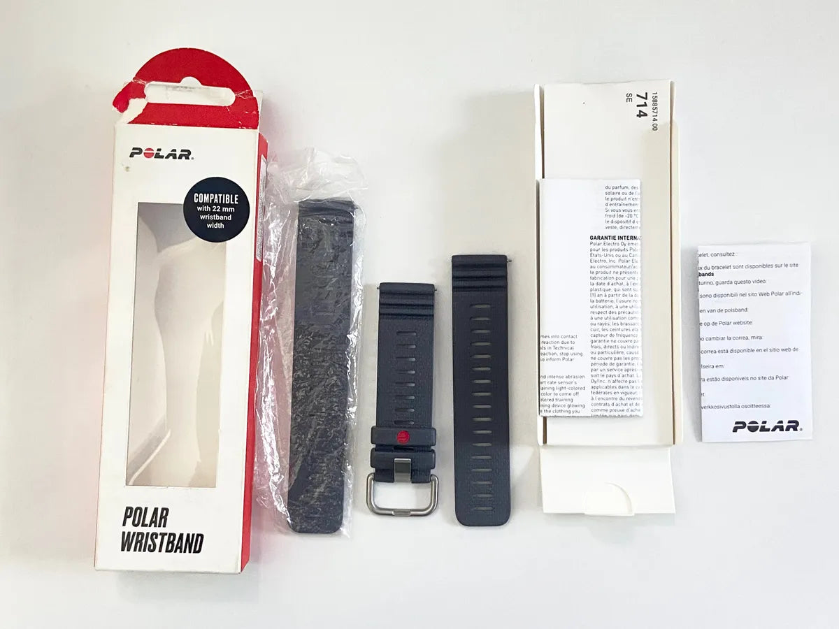 Pulseira Original Relógio Polar Cinza 22mm Grit X Ou Outros