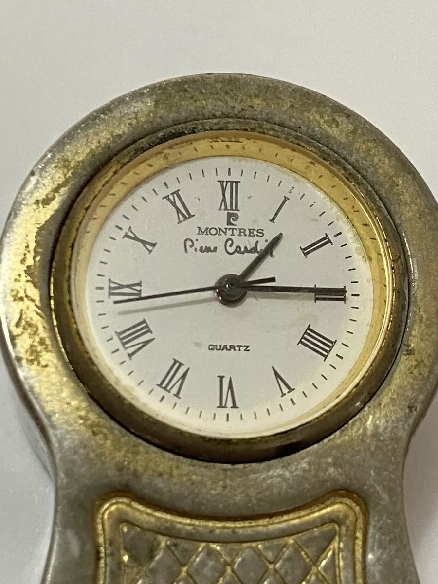 Relógio Antigo Miniatura Montres Pierre Cardin Quartz