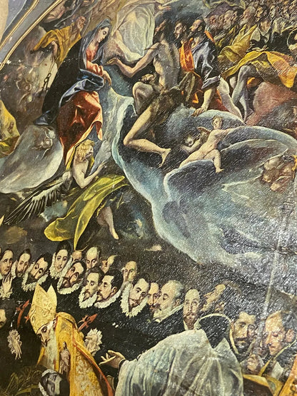 Pintura Antiga El Greco - O Enterro Do Conde De Orgaz - Rep