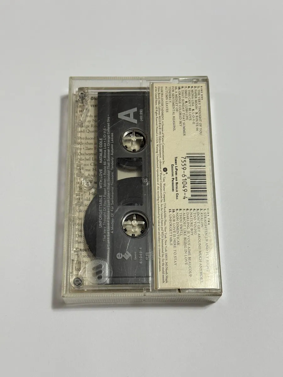 Fita Cassete Unforgettable - Natalie Cole Original 1991