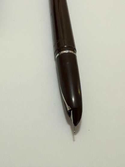 Caneta Antiga Sheaffer Made In Usa Marrom Marrom