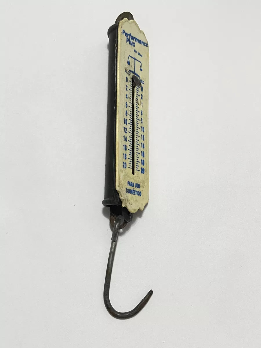 Mini Balança Antiga Manual Gancho 20kg