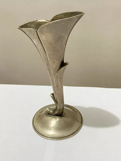 Vaso Antigo Mini Jarra Art Decor Espessurada A Prata