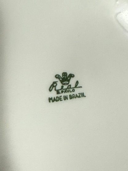 Sopeira Antiga Porcelana Real Brasil Ouro