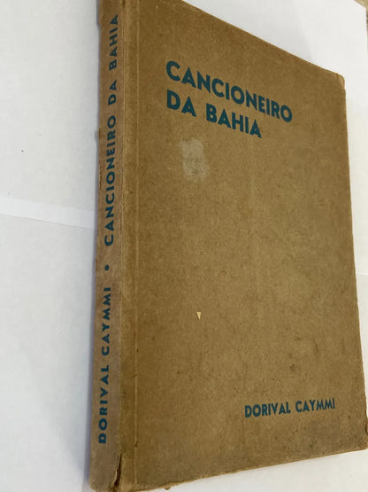 Livro Antigo Cancioneiro Da Bahia - Caymmi 1a Edição