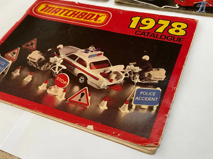 Catálogos Antigos Matchbox Originais 1978, 1979/80 E 1980/81