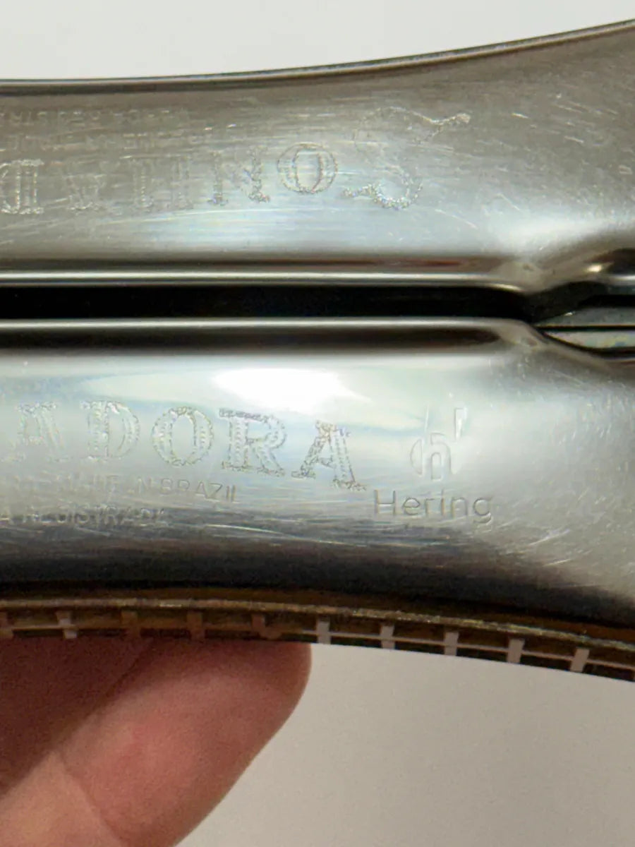 Gaita Harmonica Hering Confiadora Antiga Made In Brazil
