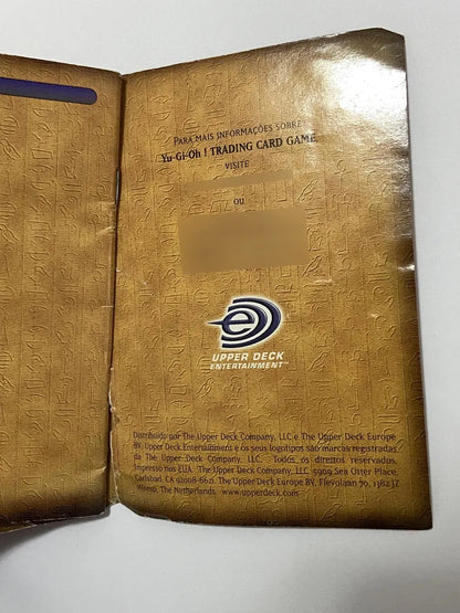 Manual Yu-gi-oh! 1996 Oficial Português Raro