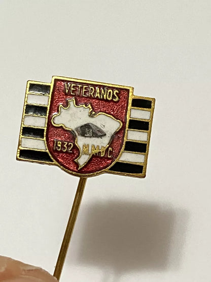 Broche Pin Antigo Dos Veteranos Da Revolução De 1932