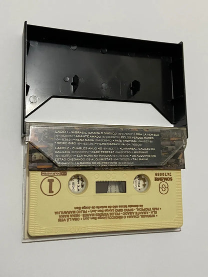 Fita K7 Cassete Antiga Jorge Ben Jor - Ao Vivo No Rio