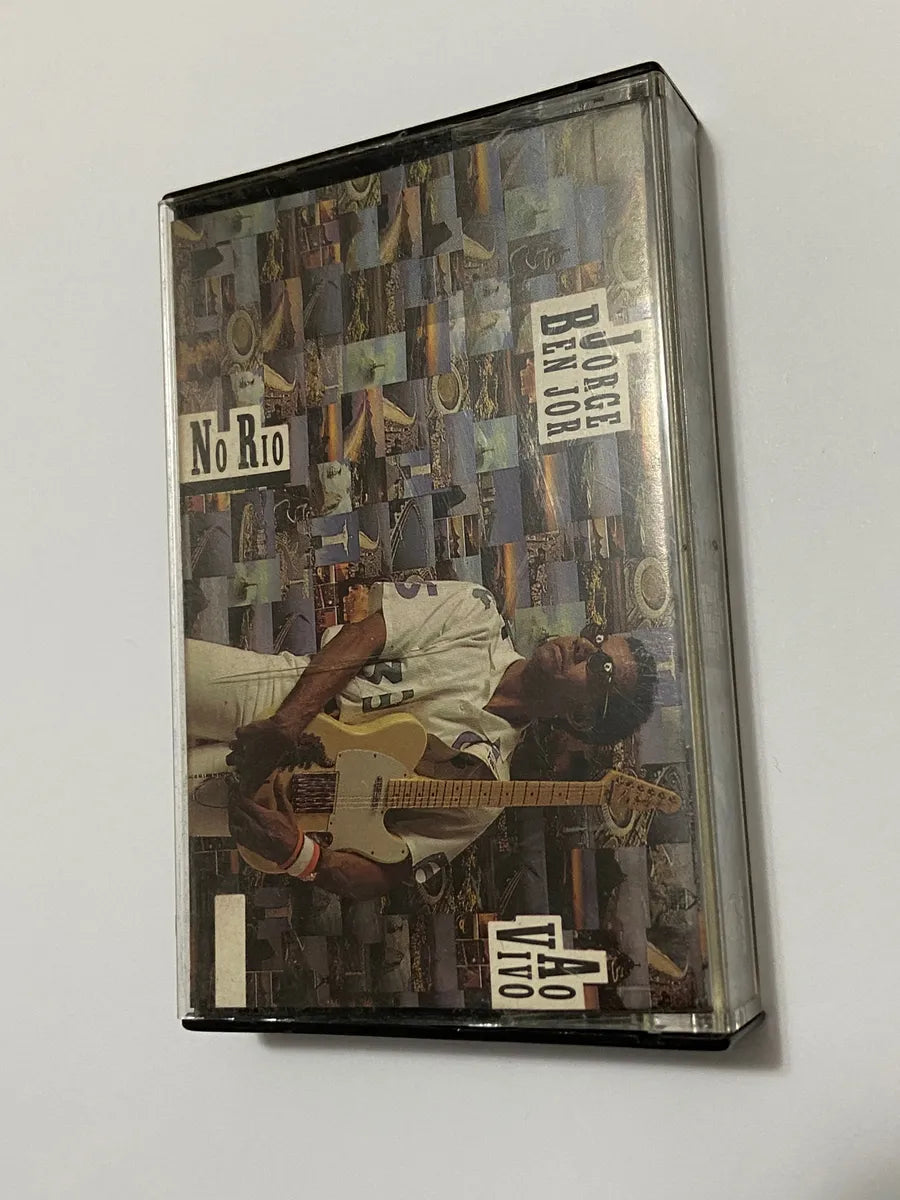 Fita K7 Cassete Antiga Jorge Ben Jor - Ao Vivo No Rio