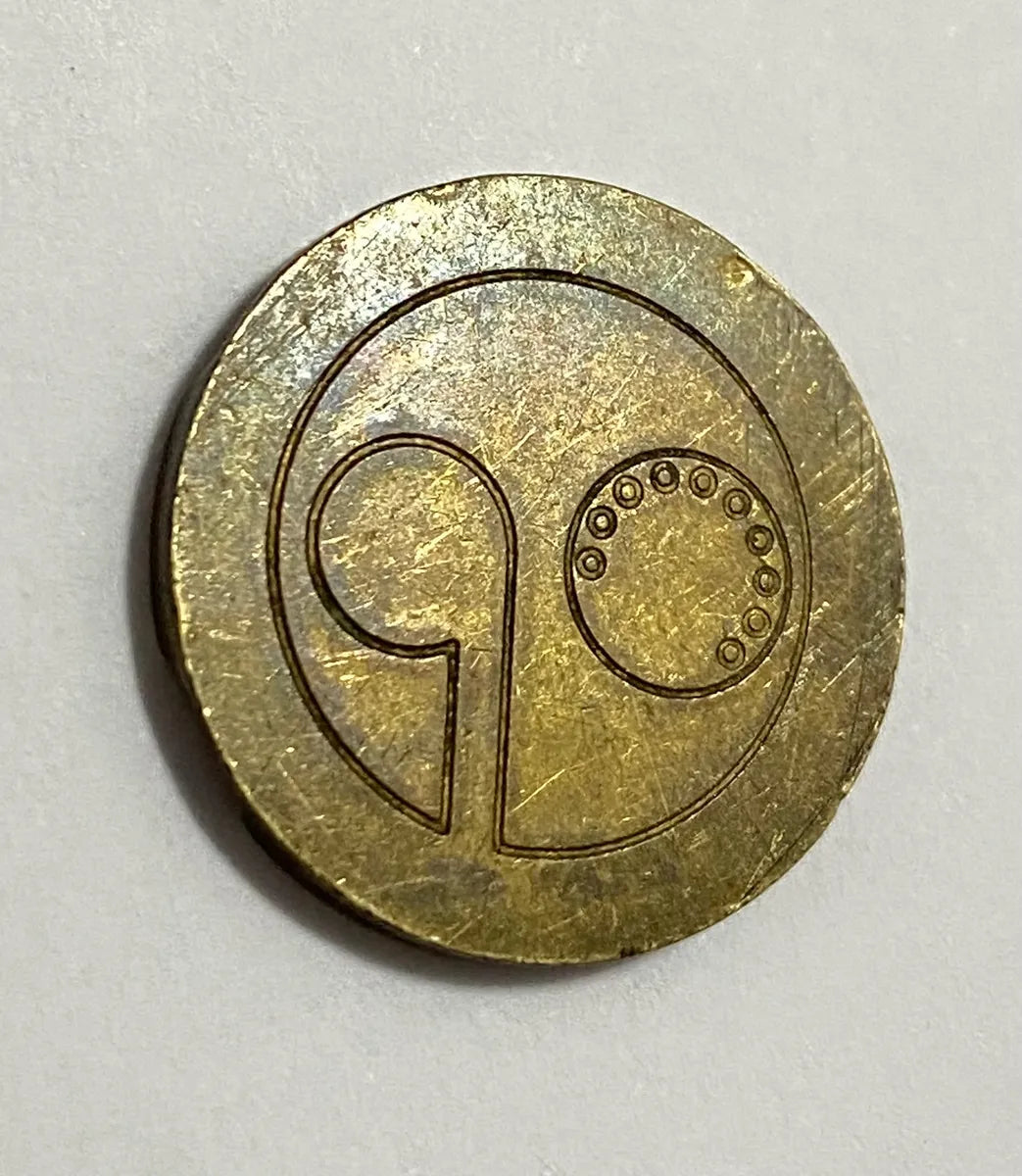 Ficha Telefônica Antiga Telefono No 326