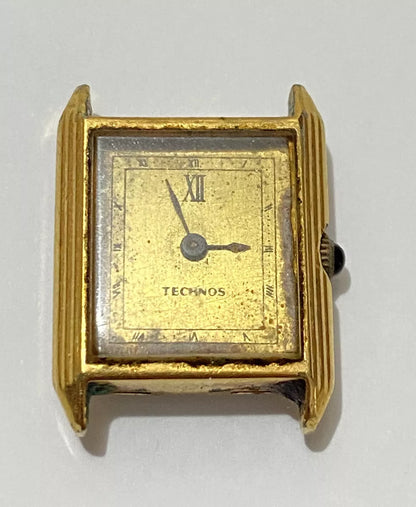 Relógio Antigo Technos Dourado