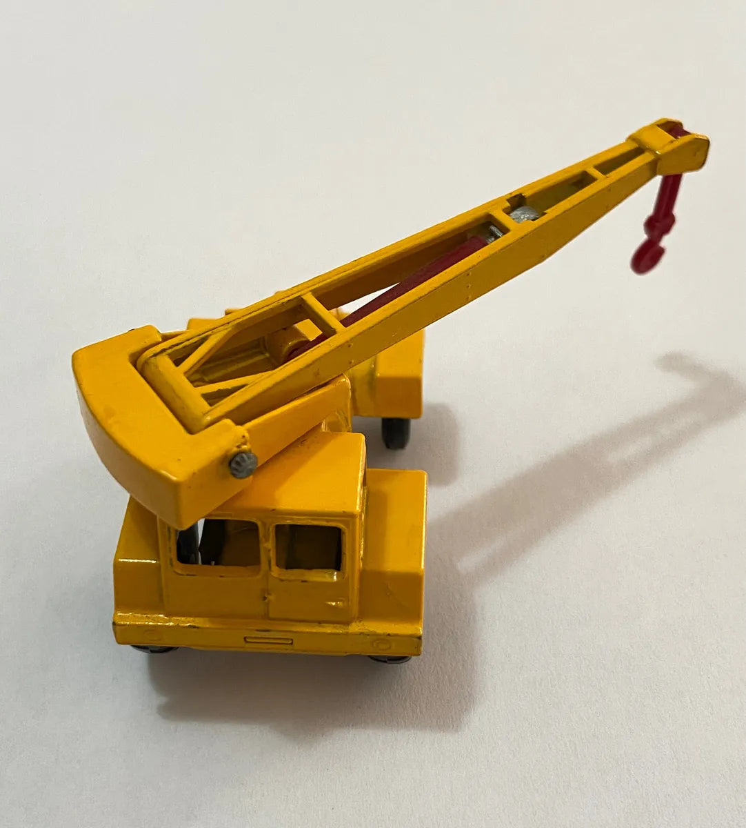 Miniatura Guindaste Matchbox Lesney No. 11 Antigo Amarelo