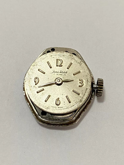 Antigo Relógio Swiss 17 Rubis June Watch