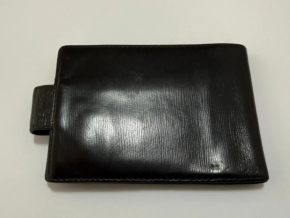 Carteira Victor Hugo Masculina Em Couro Preto