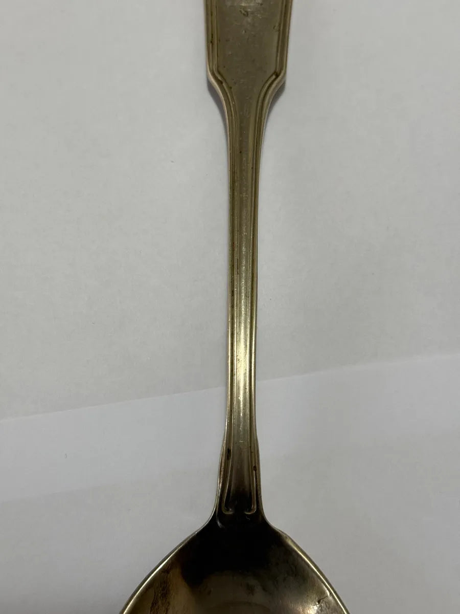 Colher Antiga Prata Alpaca 150g