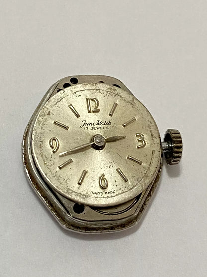 Antigo Relógio Swiss 17 Rubis June Watch