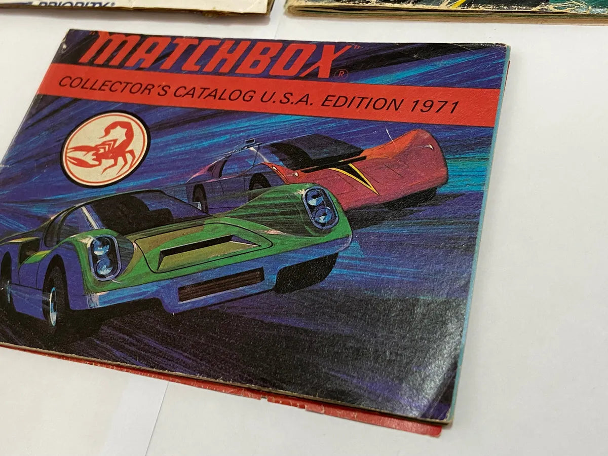 Catálogos Antigos Miniaturas Matchbox U.s.a 1971, 1972, 1973