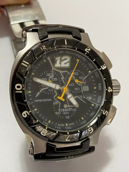 Relógio Raro Tissot Tom Lüthi 12 T-race Edição Limitada
