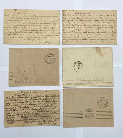 Bilhetes Postais Antigos República Do Brasil (lote)