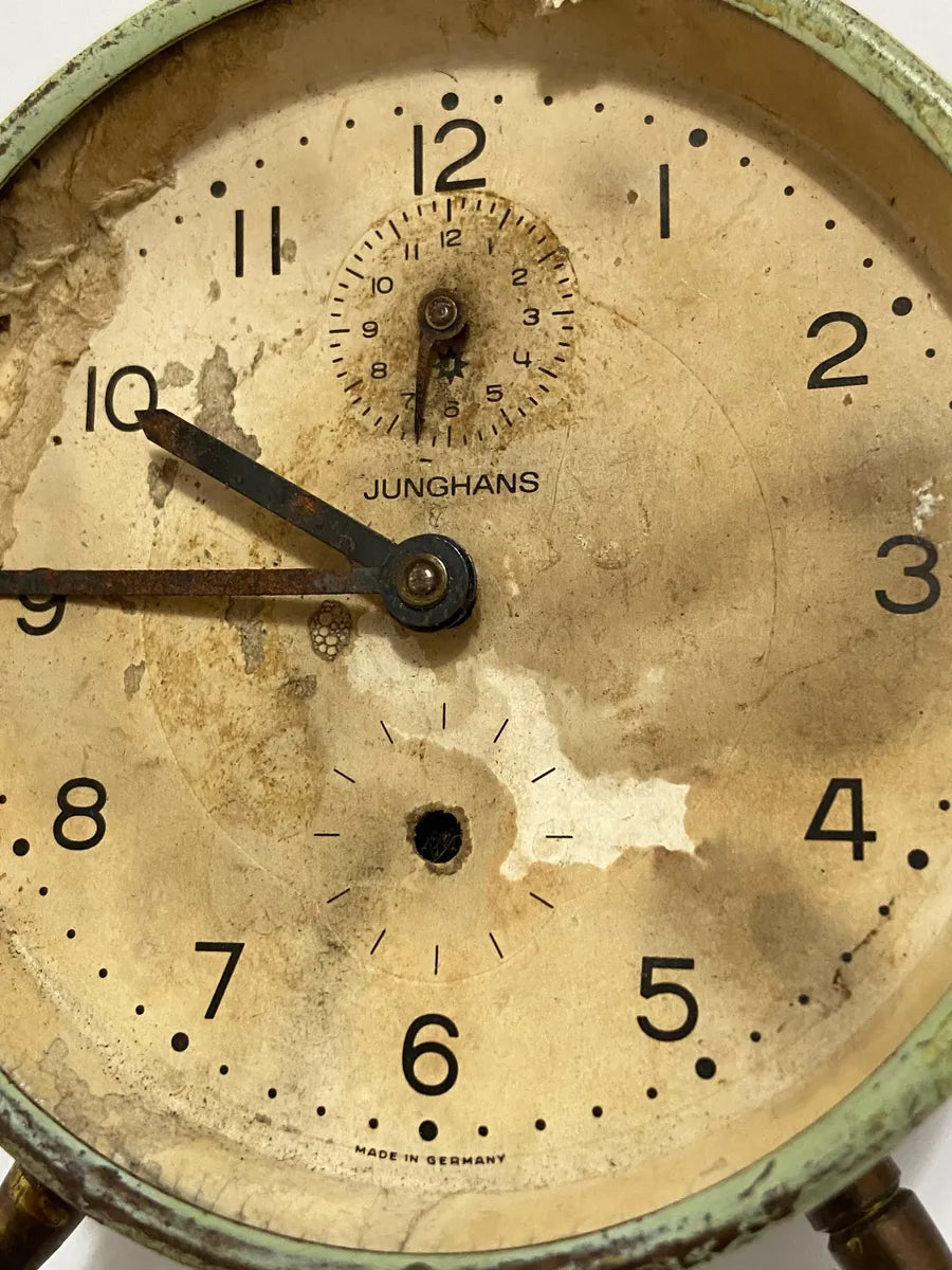 Relógio Despertador Antigo Junghans Alemanha