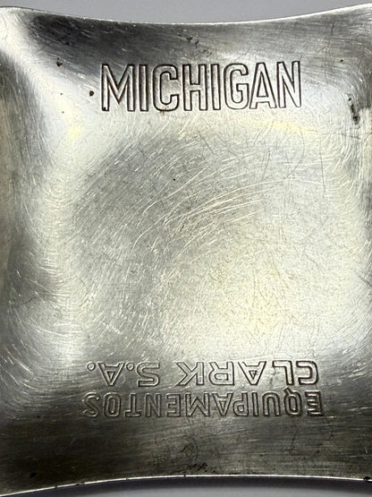 Cinzeiro Antigo Clark S.A. Michigan Alumínio