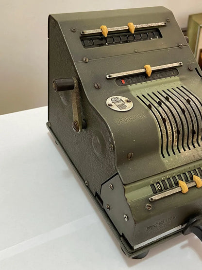 Calculadora Mecânica Antiga Brunsviga 13ZK