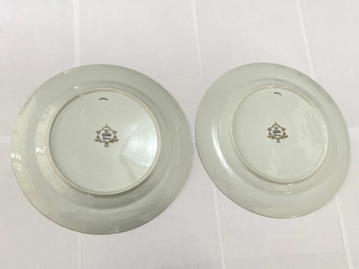 Pratos Porcelana Schmidt Classic 27cm Antigos