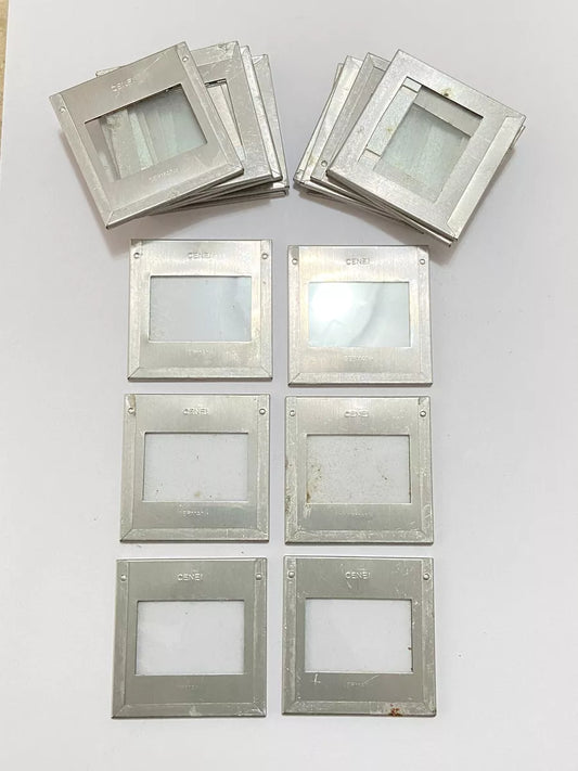 Moldura Para Slide Cenei Germany Metal E Vidro 19uni