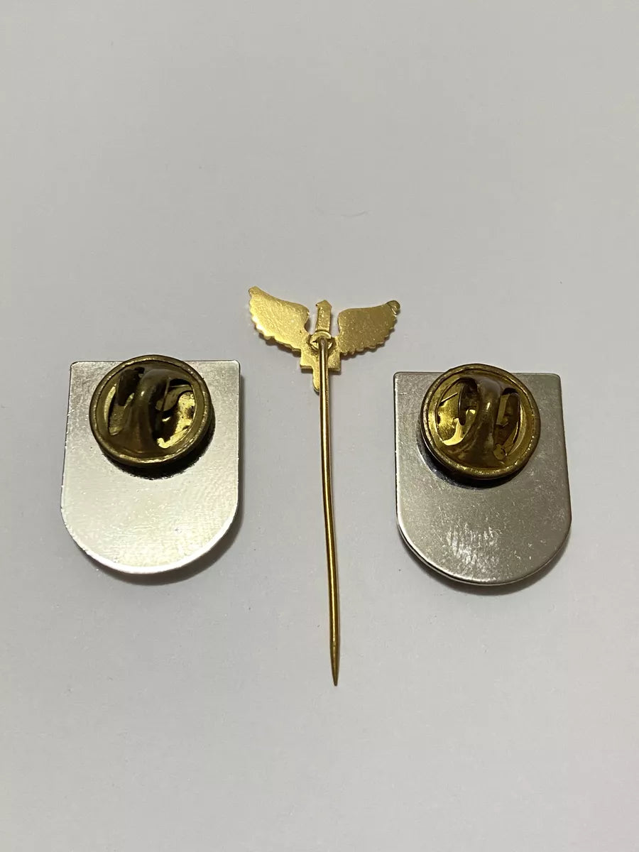 Antigo Broche Pin Exército Militar Esim Dourado