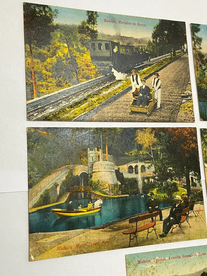 Cartões Postais Antigos Madeira Portugal Início Do Séc. Xx
