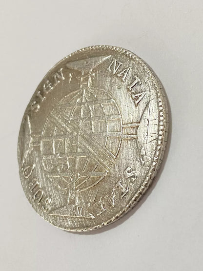Moeda antiga de Prata de 960 Réis (Patacão) 1816 Rei João VI