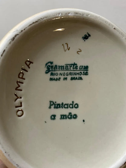 Canecas Antigas Pintadas À Mão - Chope Alemã - Ceramarte