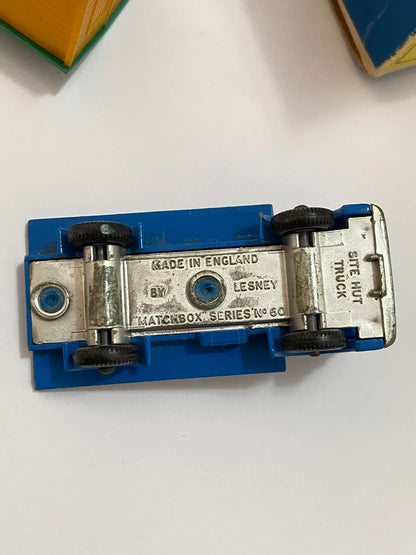 Rara Miniatura Carrinho Matchbox Truck No 60 Caminhão Amarelo