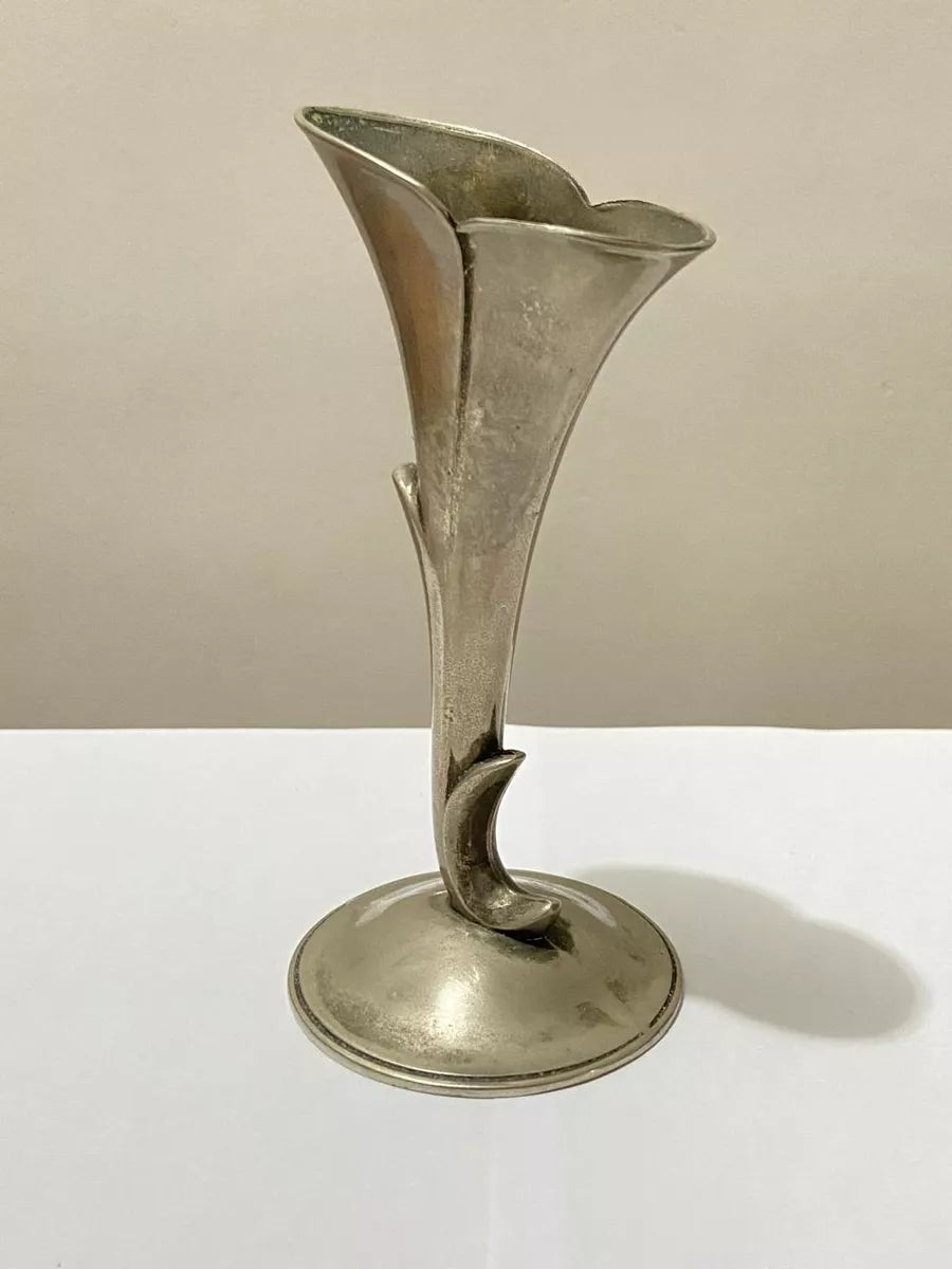 Vaso Antigo Mini Jarra Art Decor Espessurada A Prata