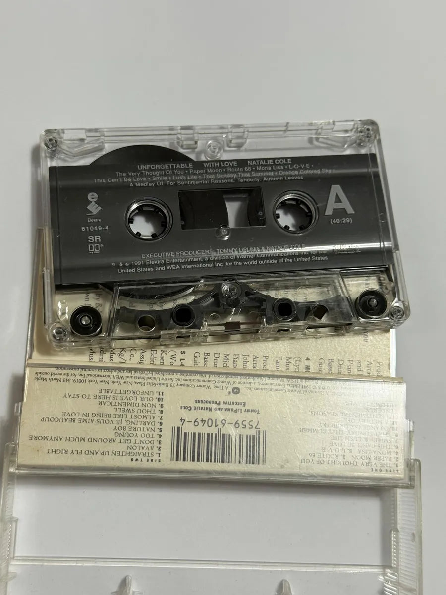 Fita Cassete Unforgettable - Natalie Cole Original 1991