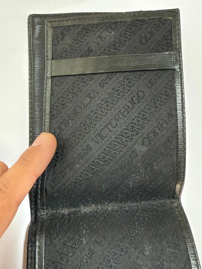 Carteira Victor Hugo Masculina Em Couro Preto