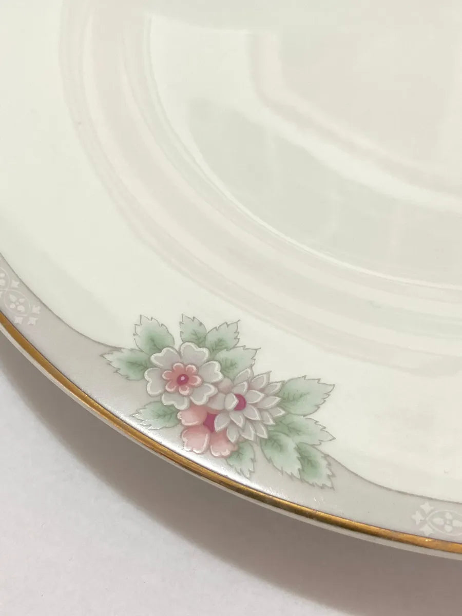 Pratos Porcelana Schmidt Classic 27cm (5pçs) Antigos Branco