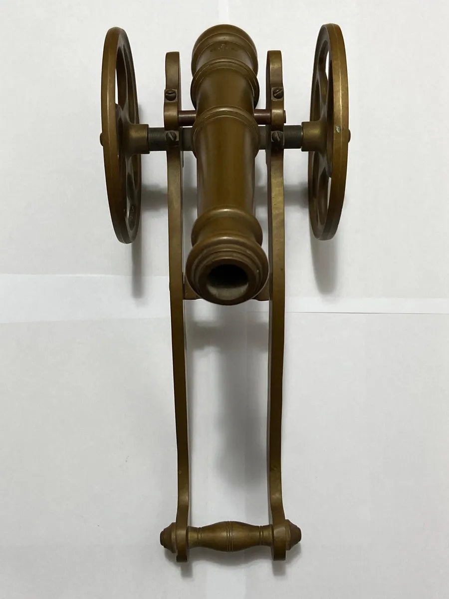 Raro Canhão Antigo Em Bronze 4,9kg Marca JS MG John Sommers