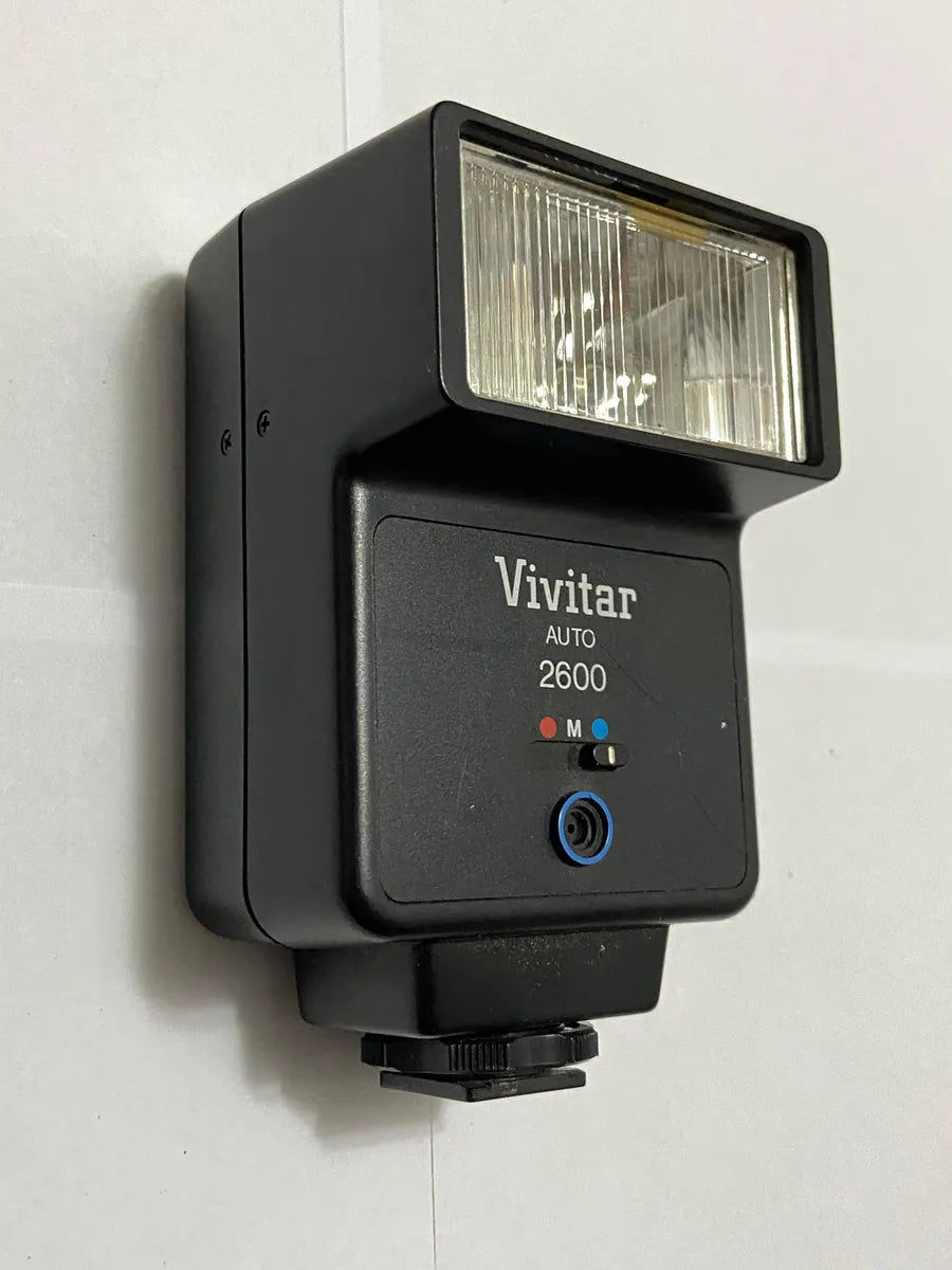 Flash Fotográfico Antigo Vivitar Auto 2600