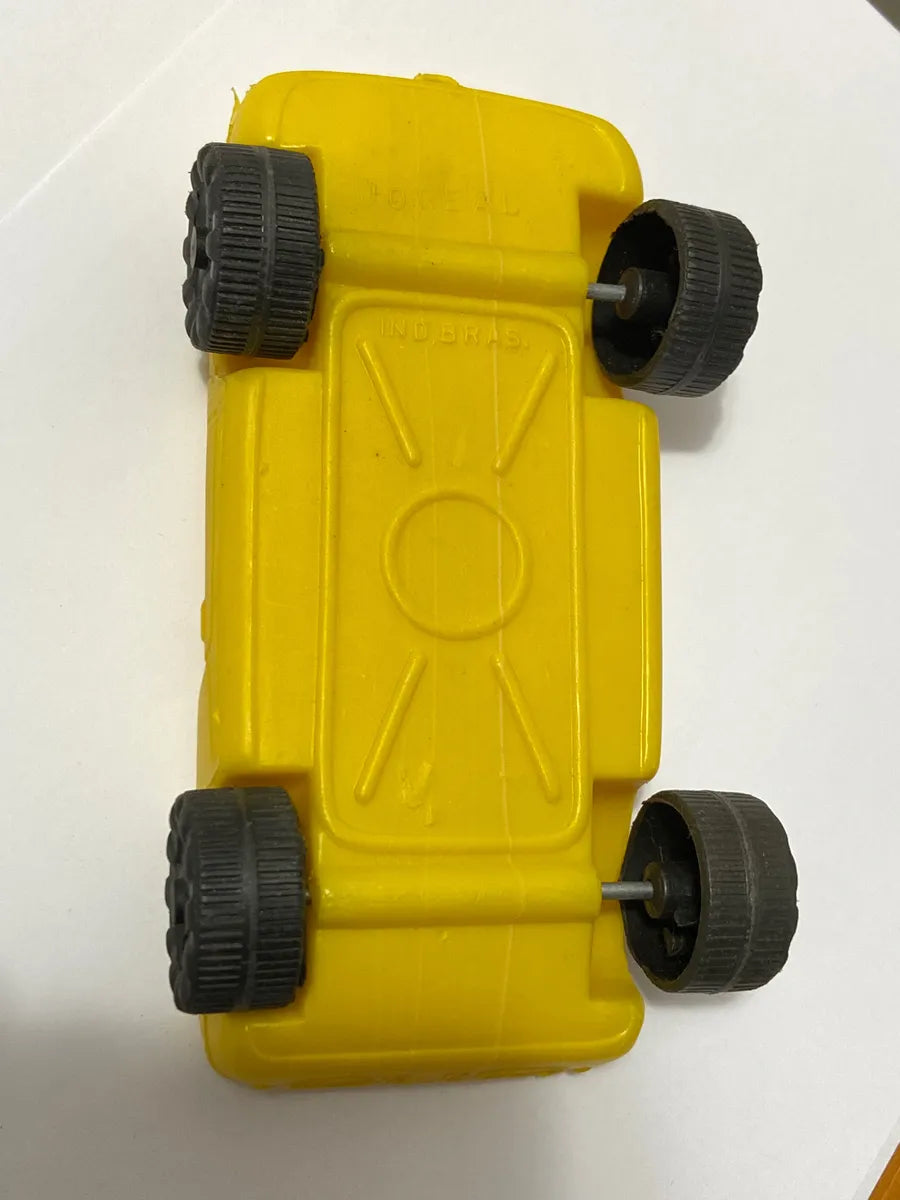 Antigo Carrinho De Brinquedo Plástico Bolha - Joreal