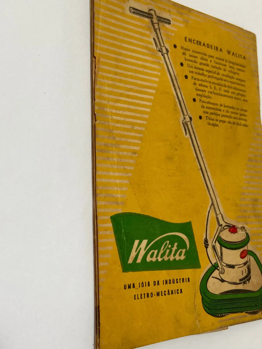 Livro Antigo De Receitas Walita Anos 50 / Raro Brinde