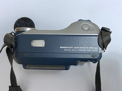 Câmera Sony Fd Mavica 1.2mp - Antiga Colecionável Prateado